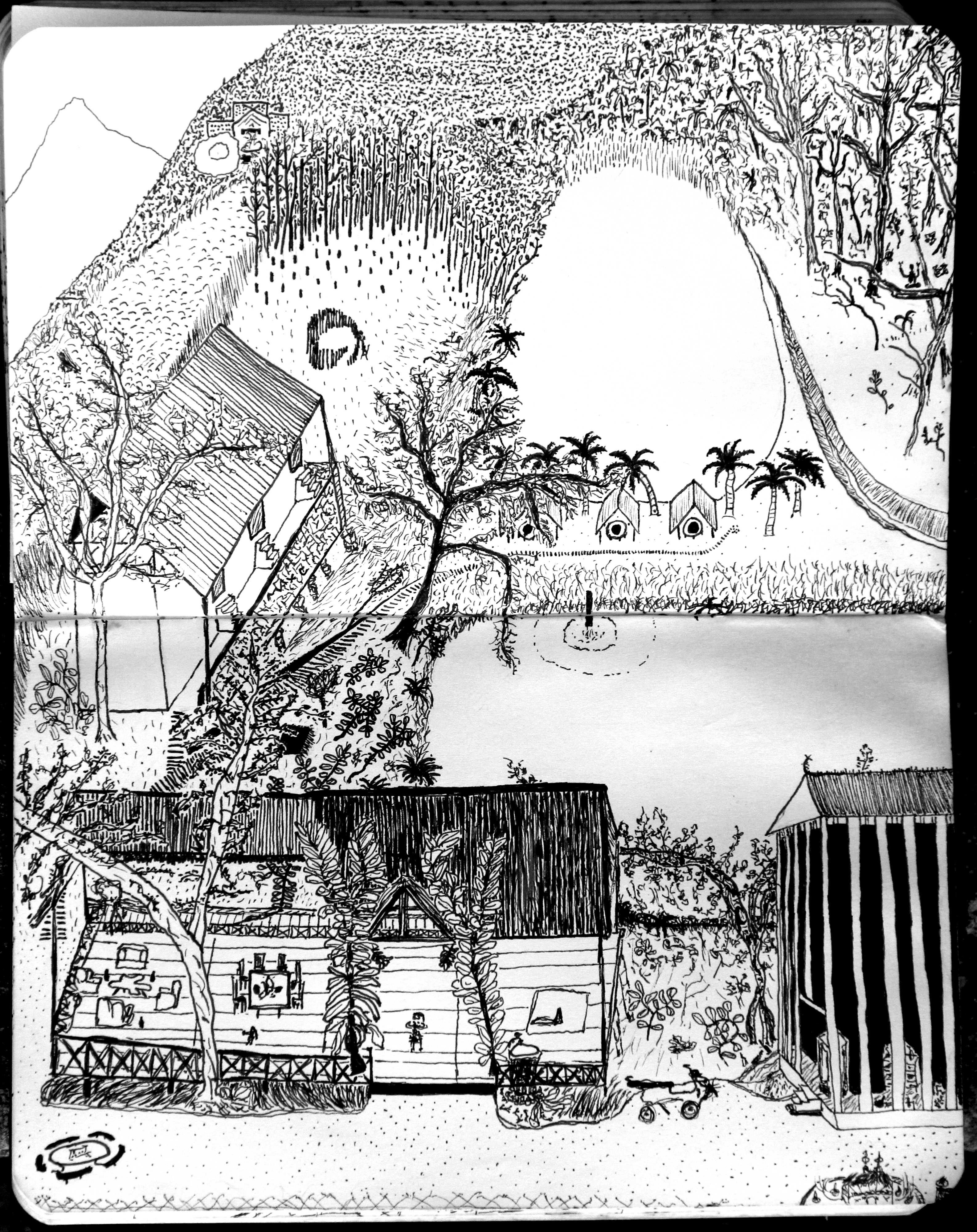 Bout de jungle près de Luang Prabang